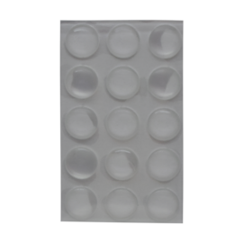 ADESIVO ANT IMPACTO BUMPER GOTA COM 15 UNIDADES M 10MM ADESIVO ANT IMPACTO BUMPER GOTA COM 15 UNIDADES M 10MM