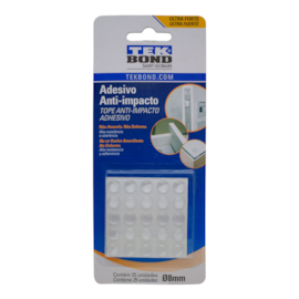 ADESIVO ANT IMPACTO BUMPER GOTA COM 25 UNIDADES P 8MM ADESIVO ANT IMPACTO BUMPER GOTA COM 25 UNIDADES P 8MM