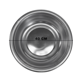 BACIA EM ALUMINIO Ø40 CM 6,7 LITROS BACIA EM ALUMINIO Ø40 CM 6,7 LITROS