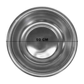 BACIA EM ALUMINIO Ø50 CM 12 LITROS BACIA EM ALUMINIO Ø50 CM 12 LITROS
