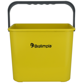 BALDE COMPACTO COM ALÇA 4 LITROS AMARELO BALDE COMPACTO COM ALÇA 4 LITROS AMARELO