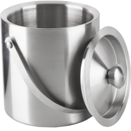 BALDE TERMICO PARA GELO EM INOX ESCOVADO 1,5 LITROS BALDE TERMICO PARA GELO EM INOX ESCOVADO 1,5 LITROS