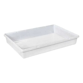 BANDEJA 18 LITROS NATURAL 60 X 40 X 9CM