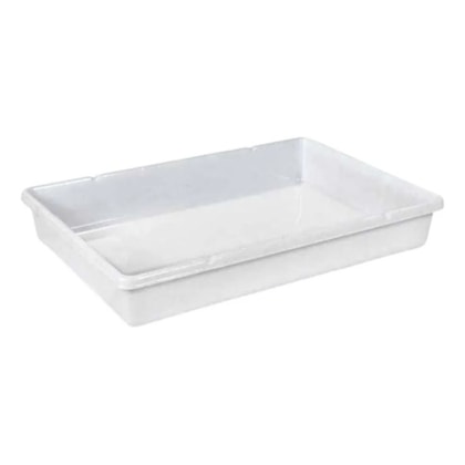 BANDEJA 18 LITROS NATURAL 60 X 40 X 9CM