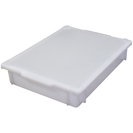 BANDEJA PLÁSTICA EM POLIETILENO PEAD 7 LITROS COM TAMPA BANDEJA PLÁSTICA EM POLIETILENO PEAD 7 LITROS COM TAMPA