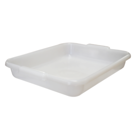BANDEJA PLÁSTICA MÉDIA 6 LITROS PE NATURAL BANDEJA PLÁSTICA MÉDIA 6 LITROS PE NATURAL
