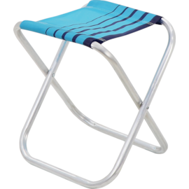 BANQUETA DE PRAIA EM ALUMINIO FIJI ASSENTO AZUL BANQUETA DE PRAIA EM ALUMINIO FIJI ASSENTO AZUL