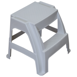 BANQUETA ESCADA PLÁSTICA 2 DEGRAUS REFORÇADA PAIVA BANQUETA ESCADA PLÁSTICA 2 DEGRAUS REFORÇADA PAIVA