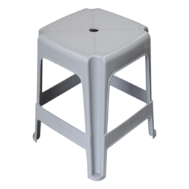 BANQUETA PLASTICA MONOBLOCO ICARAI CINZA BANQUETA PLASTICA MONOBLOCO ICARAI CINZA