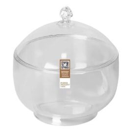 BOMBONIERE ARIA CRISTAL 16,5X16,5X10 CM