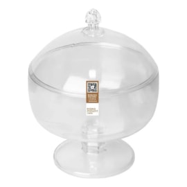 BOMBONIERE ARIA CRISTAL 16,5X16,5X13 CM 1,3 LTS