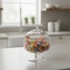 BOMBONIERE ARIA CRISTAL 16,5X16,5X13 CM 1,3 LTS