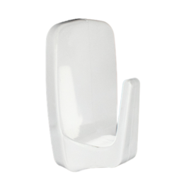 CABIDE ADESIVO REMOVIVEL PEQUENO 4 PEÇAS BRANCO CABIDE ADESIVO REMOVIVEL PEQUENO 4 PEÇAS BRANCO