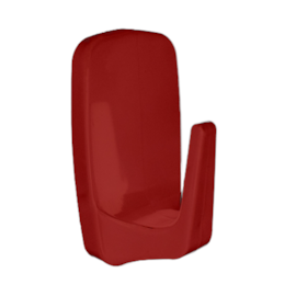 CABIDE ADESIVO REMOVIVEL PEQUENO 4 PEÇAS VERMELHO CABIDE ADESIVO REMOVIVEL PEQUENO 4 PEÇAS VERMELHO