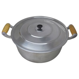 CAÇAROLA ALUMINIO FUNDIDO BATIDO GROSSO 11,5 LITROS 36 CM Ø CAÇAROLA ALUMINIO FUNDIDO BATIDO GROSSO 11,5 LITROS 36 CM Ø