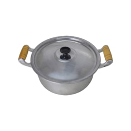 CAÇAROLA ALUMINIO FUNDIDO BATIDO GROSSO 3,75 LITROS 24 CM Ø CAÇAROLA ALUMINIO FUNDIDO BATIDO GROSSO 3,75 LITROS 24 CM Ø