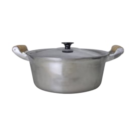 CAÇAROLA ALUMINIO FUNDIDO BATIDO GROSSO 3,75 LITROS 24 CM Ø