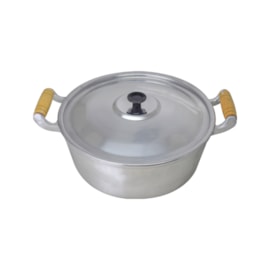 CAÇAROLA ALUMINIO FUNDIDO BATIDO GROSSO 5,6 LITROS 28 CM Ø CAÇAROLA ALUMINIO FUNDIDO BATIDO GROSSO 5,6 LITROS 28 CM Ø