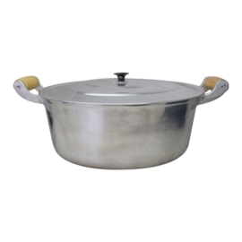 CAÇAROLA ALUMINIO FUNDIDO BATIDO GROSSO 9 LITROS 34 CM Ø CAÇAROLA ALUMINIO FUNDIDO BATIDO GROSSO 9 LITROS 34 CM Ø