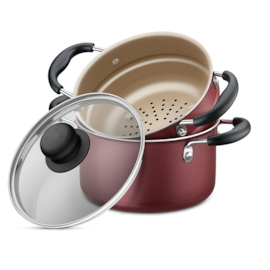 CAÇAROLA COZI-VAPORE 16 CM 1,8L VERSALHES VERMELHO CAÇAROLA COZI-VAPORE 16 CM 1,8L VERSALHES VERMELHO
