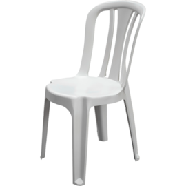 CADEIRA BISTRO ARCOS BRANCA PARA 182KG CADEIRA BISTRO ARCOS BRANCA PARA 182KG
