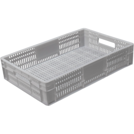 CAIXA BANDEJA PLÁSTICA 23 LITROS NATURAL 60X40X12 CAIXA BANDEJA PLÁSTICA 23 LITROS NATURAL 60X40X12