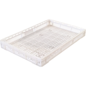 Produto CAIXA BANDEJA PLÁSTICA VAZADA 10 LITROS NATURAL