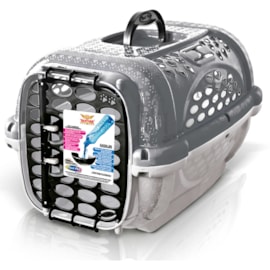 CAIXA DE TRANSPORTE PANTHER Nº4 PARA CÃES E GATOS ATÉ 18KG
