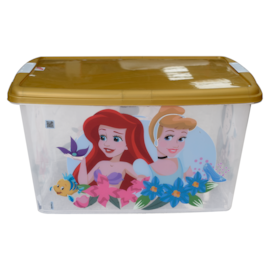 CAIXA ORGANIZADORA 46 LITROS COM TRAVA ESTAMPA PRINCESAS CAIXA ORGANIZADORA 46 LITROS COM TRAVA ESTAMPA PRINCESAS