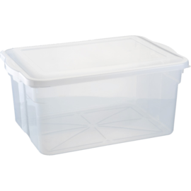 CAIXA ORGANIZADORA BIOPRATIKA COM TAMPA 35 LITROS CAIXA ORGANIZADORA BIOPRATIKA COM TAMPA 35 LITROS