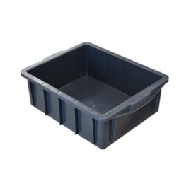 CAIXA PLÁSTICA 15 LITROS MODELO 012 PRETA SEM TAMPA CAIXA PLÁSTICA 15 LITROS MODELO 012 PRETA SEM TAMPA