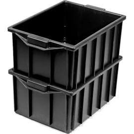 CAIXA PLASTICA 26 LITROS MODELO 014 PRETA SEM TAMPA CAIXA PLASTICA 26 LITROS MODELO 014 PRETA SEM TAMPA