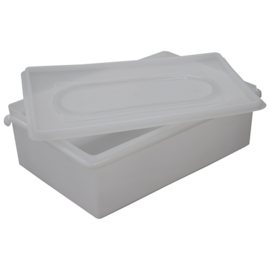 CAIXA PLASTICA 6,5 LITROS PEAD COM TAMPA CAIXA PLASTICA 6,5 LITROS PEAD COM TAMPA