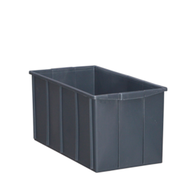 CAIXA PLÁSTICA 70 LITROS MODELO 020 PRETA SEM TAMPA CAIXA PLÁSTICA 70 LITROS MODELO 020 PRETA SEM TAMPA