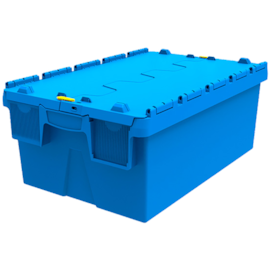 CAIXA PLÁSTICA ALC6425 COM TAMPA BIPARTIDA 44 LITROS CAIXA PLÁSTICA ALC6425 COM TAMPA BIPARTIDA 44 LITROS