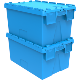 CAIXA PLÁSTICA ALC6432 COM TAMPA BIPARTIDA 57 LITROS CAIXA PLÁSTICA ALC6432 COM TAMPA BIPARTIDA 57 LITROS