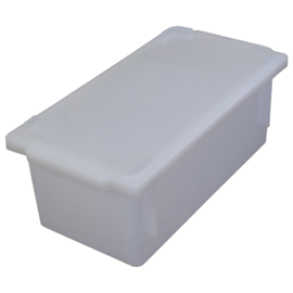 CAIXA PLÁSTICA EM POLIETILENO PEAD 4,5 LITROS COM TAMPA CAIXA PLÁSTICA EM POLIETILENO PEAD 4,5 LITROS COM TAMPA