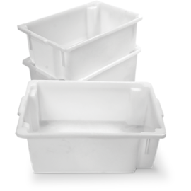 CAIXA PLÁSTICA FRIGORÍFICO 34 LITROS FECHADA NATURAL SEM TAMPA CAIXA PLÁSTICA FRIGORÍFICO 34 LITROS FECHADA NATURAL SEM TAMPA