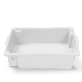 CAIXA PLÁSTICA FRIGORÍFICO 34 LITROS FECHADA NATURAL SEM TAMPA CAIXA PLÁSTICA FRIGORÍFICO 34 LITROS FECHADA NATURAL SEM TAMPA