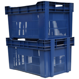 CAIXA PLÁSTICA HORTIFRUT 50 LITROS TELESCOPICA CAIXA PLÁSTICA HORTIFRUT 50 LITROS TELESCOPICA