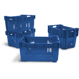 CAIXA PLÁSTICA HORTIFRUT 50 LITROS TELESCOPICA CAIXA PLÁSTICA HORTIFRUT 50 LITROS TELESCOPICA