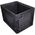 CAIXA PLASTICA K-AUTO R-KLT 4328 PRETA FUNDO ENCAIXAVEL
