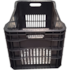 CAIXA PLÁSTICA MULTI-USO REFORÇADA 46L 36X31X56 CM PRETA