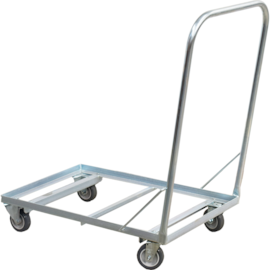 CARRO BAIXO COM CAIXA PLÁSTICA 1018 180 LITROS