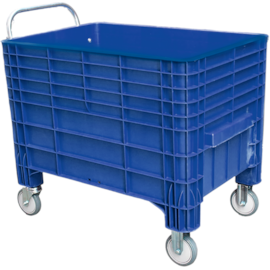 CARRO CAIXA 1030 NA COR AZUL COM CABO E RODIZIOS DE 6 POLEGADAS CARRO CAIXA 1030 NA COR AZUL COM CABO E RODIZIOS DE 6 POLEGADAS