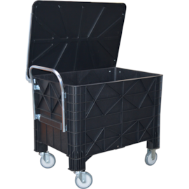 CARRO CAIXA 1030 NA COR PRETA COM TAMPA, DOBRADIÇAS E CABO  CARRO CAIXA 1030 NA COR PRETA COM TAMPA, DOBRADIÇAS E CABO