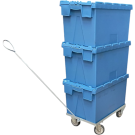 CARRO TARTARUGA COM CABO PUXADOR PARA CAIXAS ALC 64XX CARRO TARTARUGA COM CABO PUXADOR PARA CAIXAS ALC 64XX