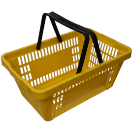 CESTA PARA COMPRAS 13 LITROS 45X29X20 CM CESTA PARA COMPRAS 13 LITROS 45X29X20 CM