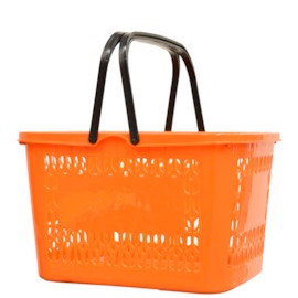 CESTA PARA COMPRAS CAPACIDADE 25 LITROS 