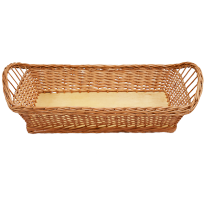 CESTA VIME RETANGULAR GRANDE PARA PÃES 44X20 CM